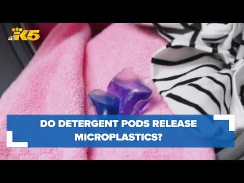 Do detergent pods put microplastics into the environment?