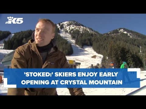 Crystal Mountain ski resort opens
