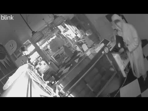 Break-in of Mass Ave bakery caught on camera