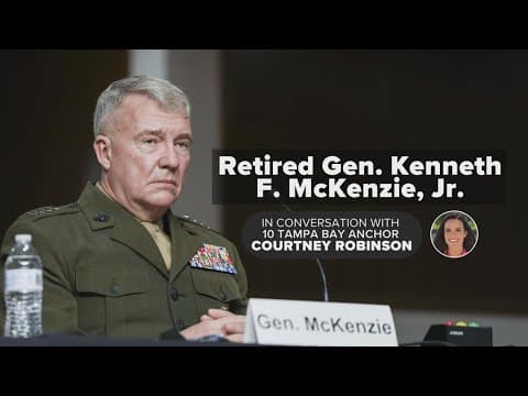 EXCLUSIVE: Former CENTCOM Commander Retired Gen. McKenzie speaks on tensions with Iran