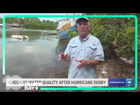 Sarasota deals with water quality concerns after Debby