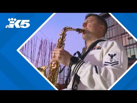 Navy bands playing in Seattle for Fleet Week