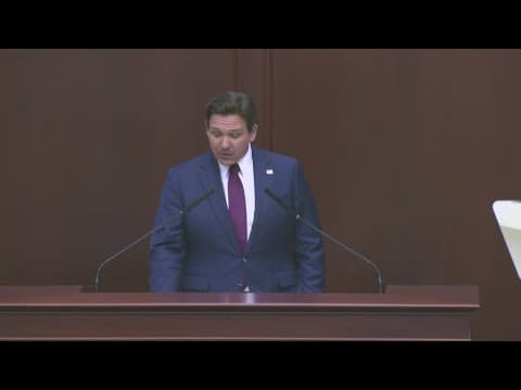 DeSantis delivers State of the State Address in Tallahassee