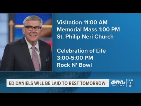 Ed Daniels to be laid to rest on Thursday