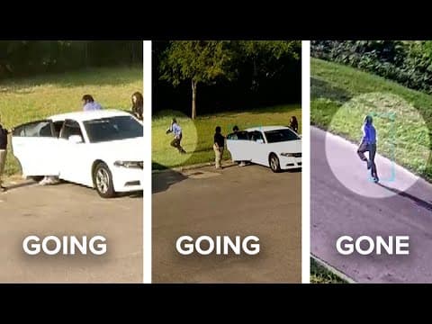 Exclusive video shows juvenile inmate make bold escapee as officers stand idly by