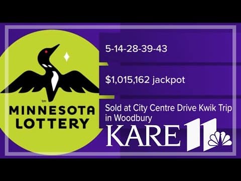 $1 million winning Gopher 5 ticket sold in Woodbury