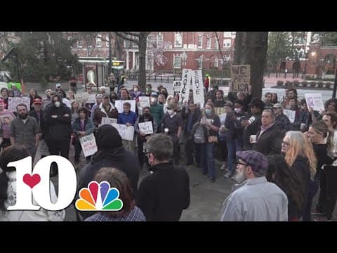 Dozens gather to protest Lisa Edwards’ death