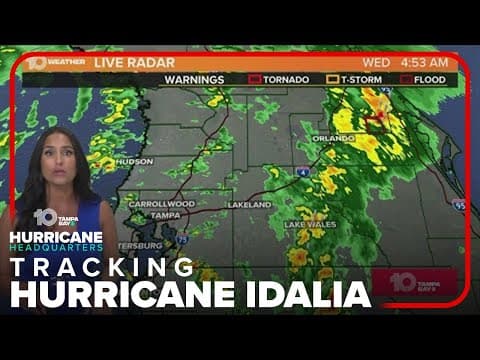 Tracking the Tropics: 5 AM Aug. 30 | Idalia reaches Category 4 status