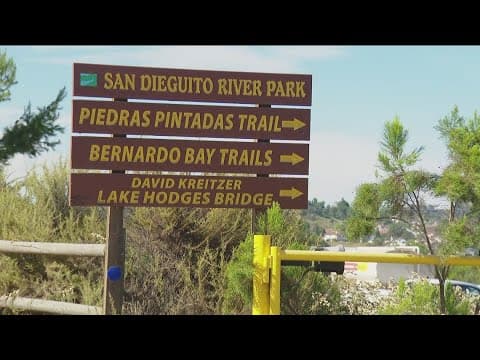 Elderly man found dead near Lake Hodges hiking trail
