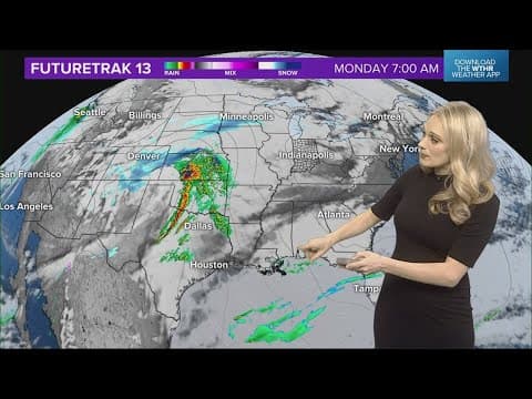 Live Doppler 13 Forecast | 6 p.m. update, Jan. 7, 2024