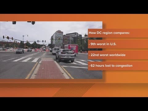 New traffic study shows DC is the 9th most congested city in the US