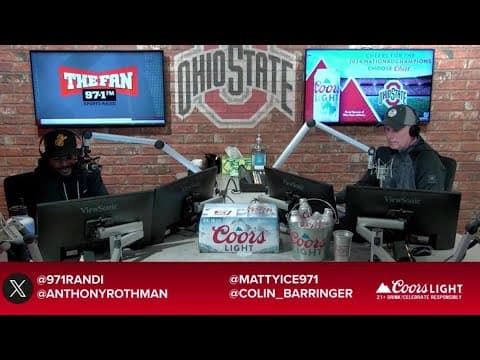 Ohio State coach Ryan Day calls into 97.1 The Fan's Rothman & Ice to discuss national championship