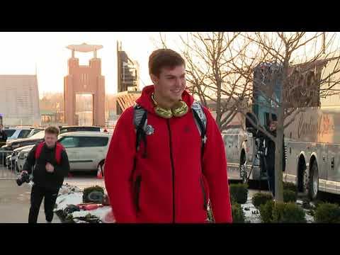 Ohio State Buckeyes depart for Atlanta ahead of the National Championship game