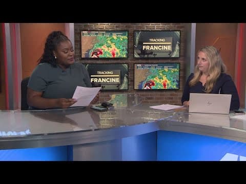 Hurricane Francine Need to Know: Landfall expected Wednesday evening, tornado threats, MSY updates