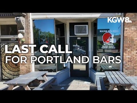 Longtime Portland bars shutting down, citing post-pandemic woes