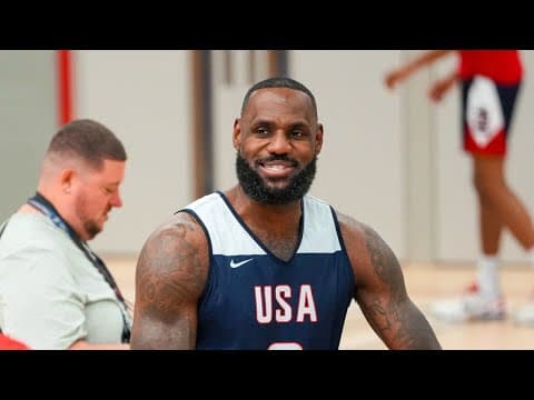 LeBron James selected as US flagbearer for Olympics I 2024 Paris Olympics