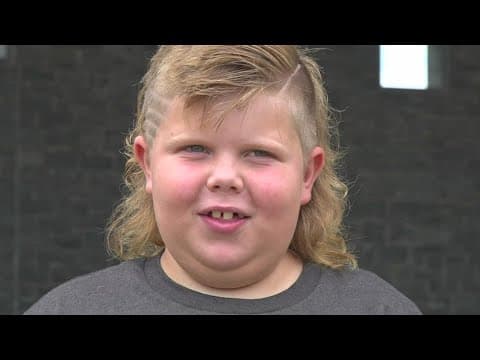 8-year-old Pataskala boy takes 3rd place in USA Mullet Championship