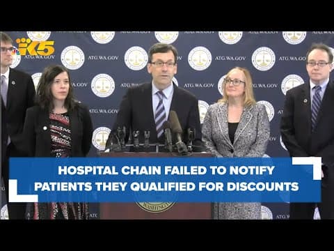 Hospital chain failed to notify patients they qualified for discounts; will pay up to $13.4 million