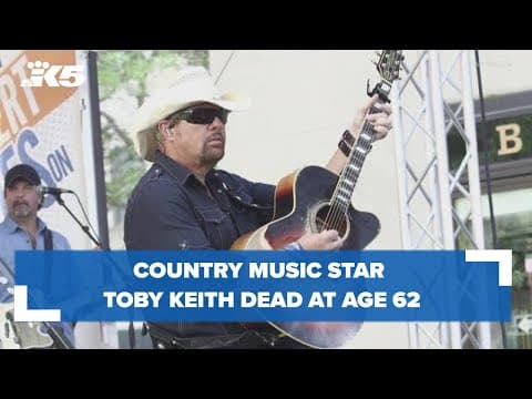 Country music star Toby Keith dead at age 62