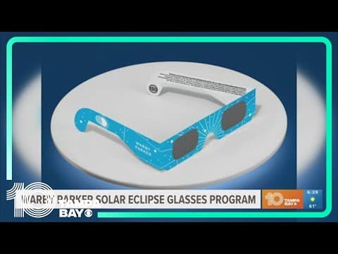 Warby Parker giving away solar eclipse glasses