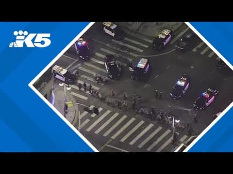 Protests intensify in Los Angeles