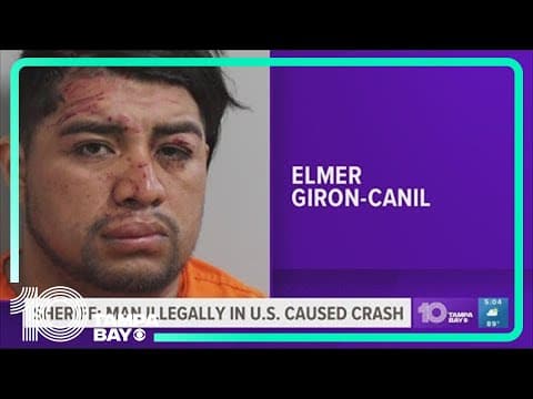 Polk sheriff: Man illegally in US caused deadly crash on SR-60