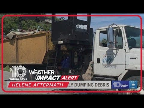 Hauler arrested for charging Pasco County residents thousands for Helene cleanup, police say