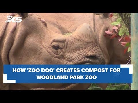 Herbivore poop creates compost for Woodland Park Zoo, your home garden