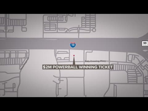 $2M winning ticket sold in Katy area after Wednesday's $707 million Powerball jackpot