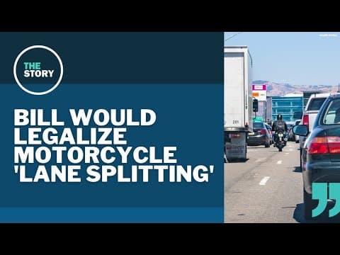 Oregon legislature again considers legalizing motorcycle ‘lane splitting’