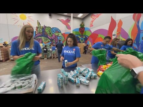 Backpack Buddy telethon: KHOU 11 partners with Houston Food Bank to feed hungry children