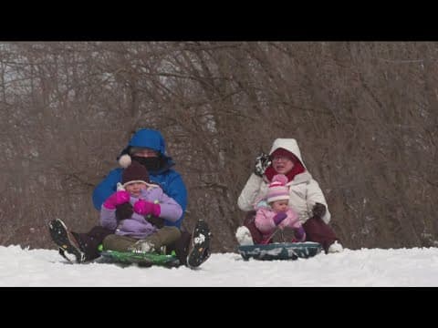 Enjoying the 'Snow Day'