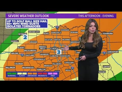 DFW Weather: Incoming severe storms moving into North Texas