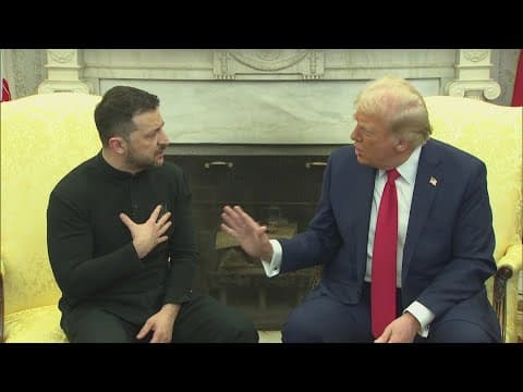 Trump cuts short talks with Ukraine’s Zelenskyy after Oval Office blow up