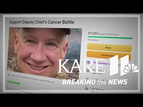 'I can't believe how loved I am': Deputy Fire Chief overwhelmed by support amid cancer diagnosis