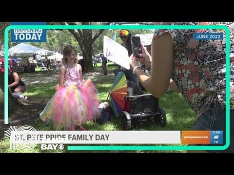 St. Pete pride family day happening Saturday