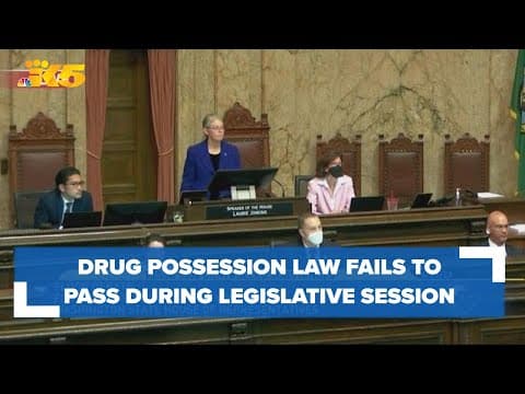 Drug possession law fails to pass before the legislative session ends
