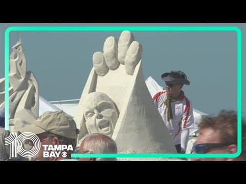 Siesta Key Crystal Classic features international sand sculpting artists