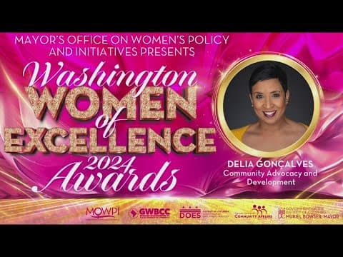 WUSA9's Delia Gonçalves honored at event in DC Wednesday night