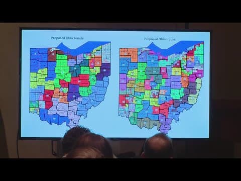 Ohio redistricting panel adopts GOP-drawn Statehouse maps for public discussion, as Democrats object