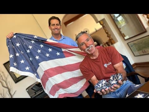 Patriotic Vista man gives new life to old American flags