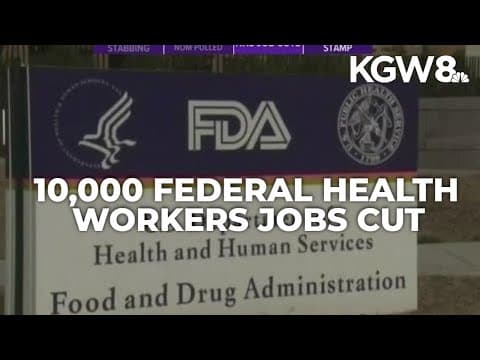 Department of Health and Human Services cuts 10,000 Jobs, impacting CDC and other health agencies