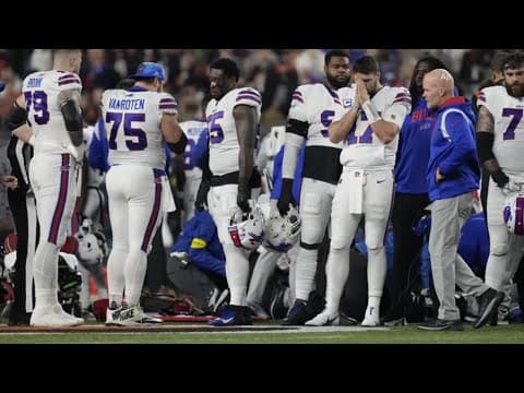 Buffalo Bills' Hamlin in critical condition after collapse on field