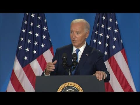 Joe Biden discusses his age, cognitive ability at end of press conference