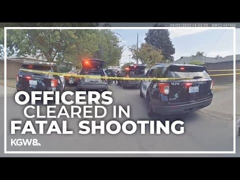 Longview Police officers cleared after deadly shooting