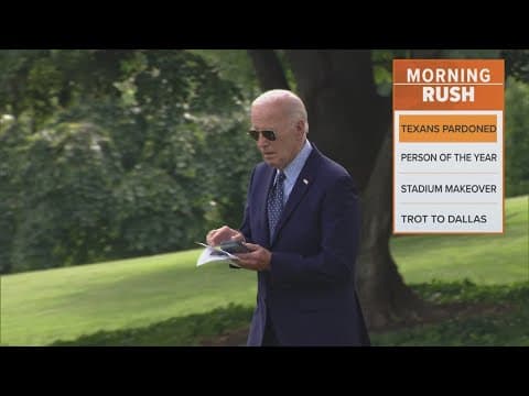 Texans among those pardoned by Biden
