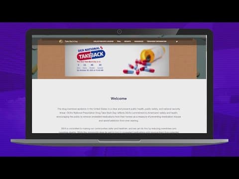 Saturday is National DEA Drug Takeback Day