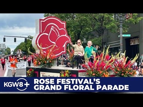 Portland Rose Festival Grand Floral Parade (full parade)