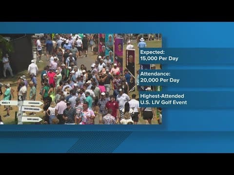 LIV Golf attendance exceeds expectations