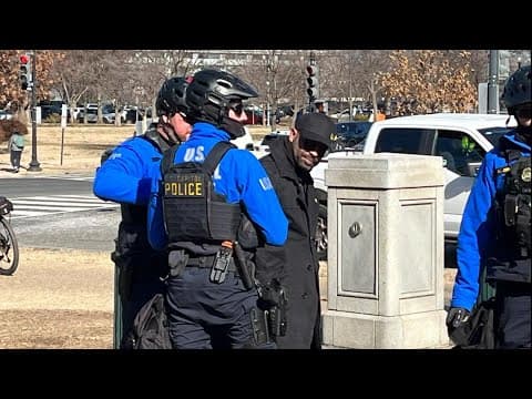 Former Proud Boys leader Enrique Tarrio arrested at rally near US Capitol